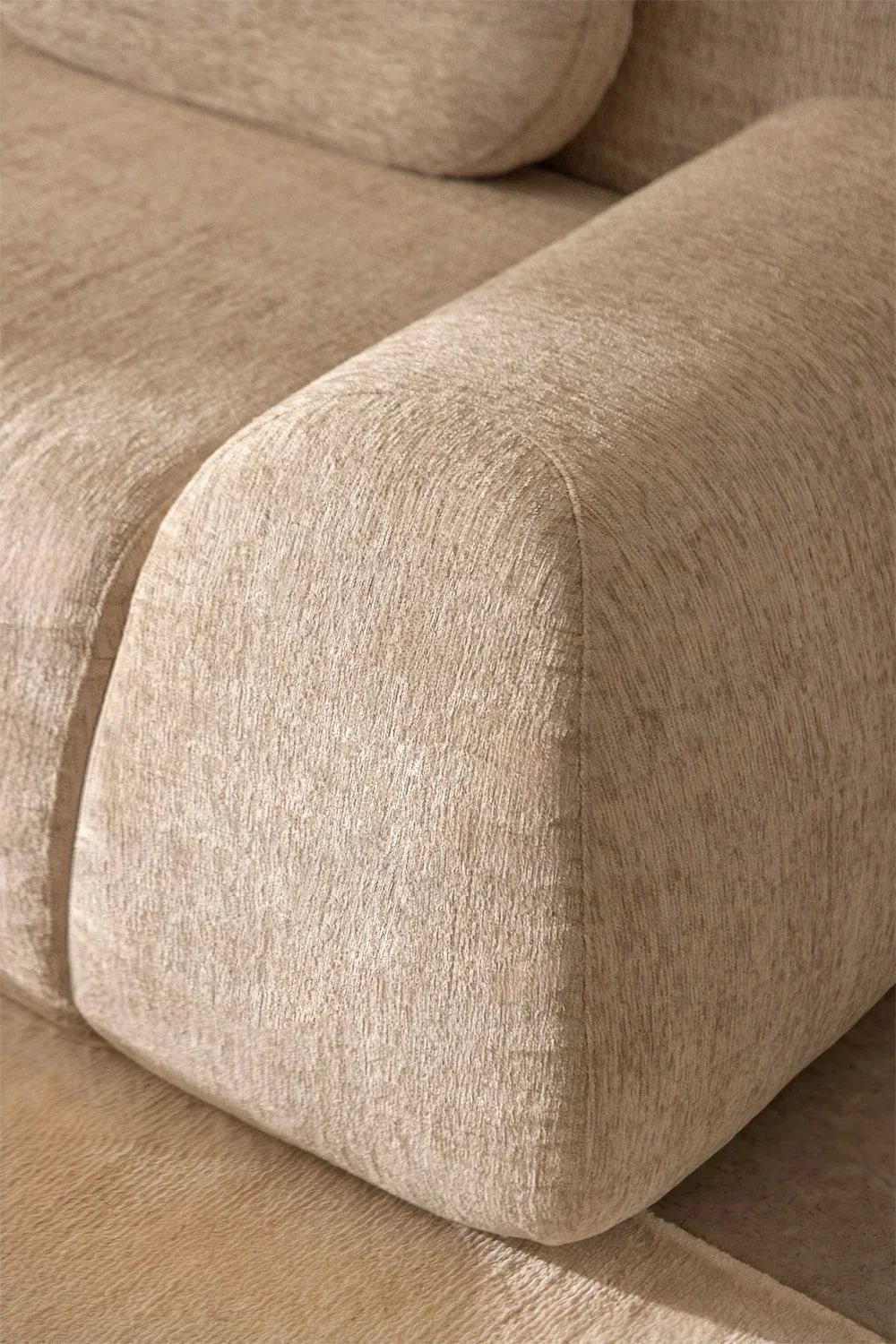 Merida 2-Piece Modular Chenille Sofa