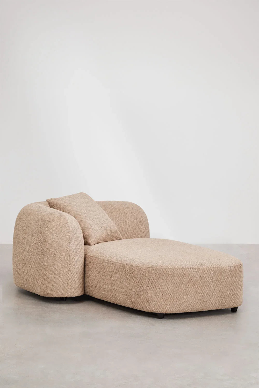 Coco 4-Piece Modular Chenille Sofa with Left Chaise