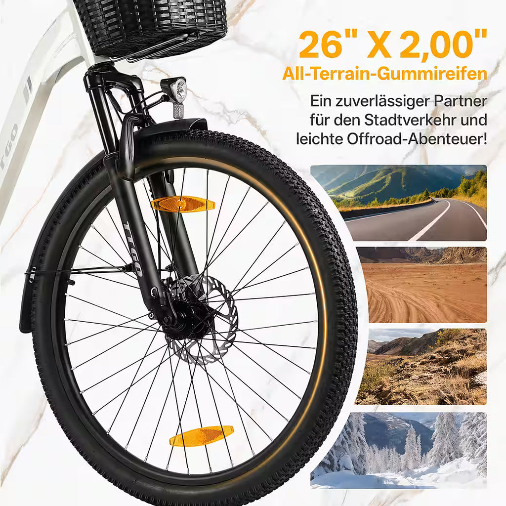 TTGO E-Bike Cityrad 26 Zoll