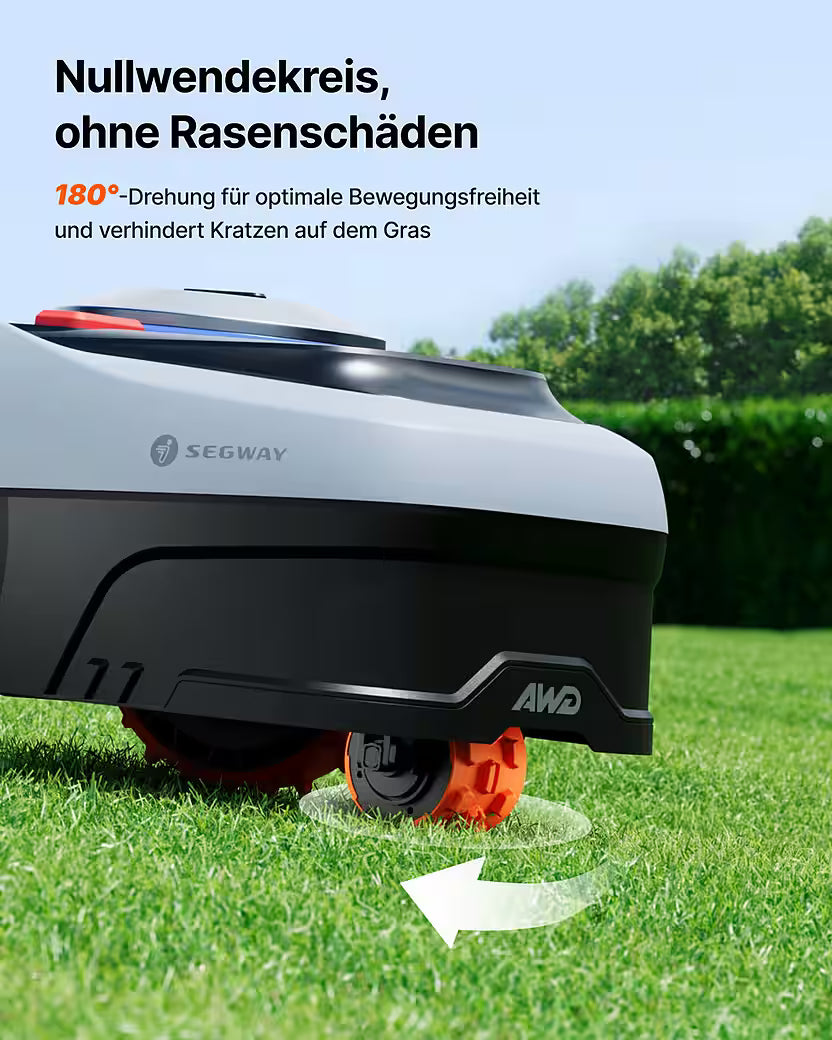 Segway Navimow i205 AWD – Mähroboter ohne Begrenzungskabel