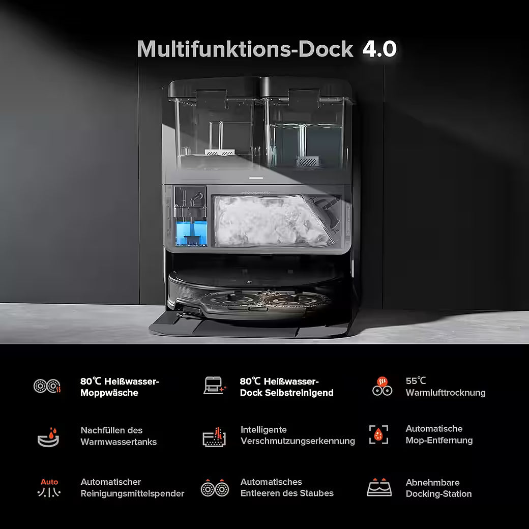 ROBOROCK Saros 10R – Saugroboter mit Wischfunktion