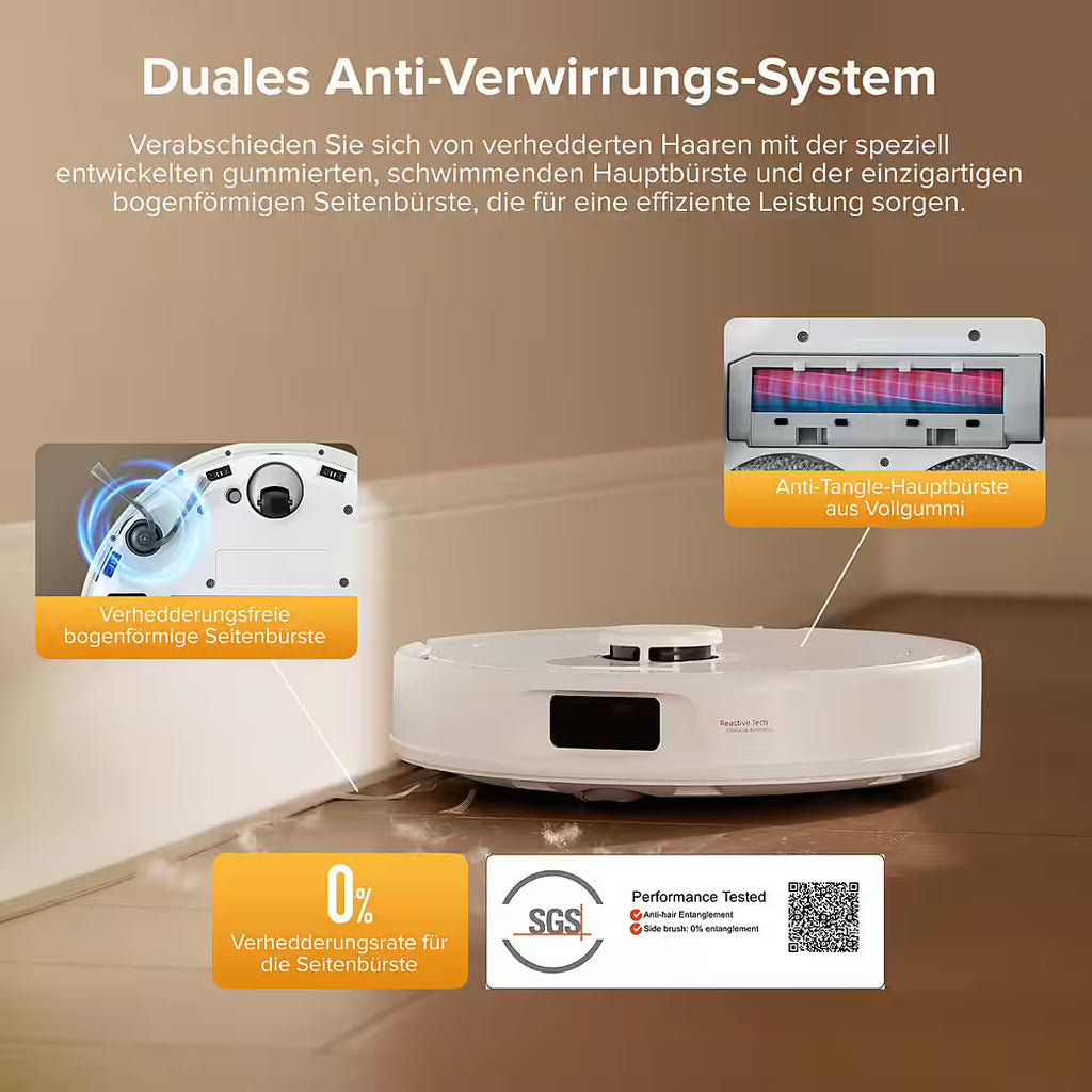 ROBOROCK QV 35S – Saugroboter mit Wischfunktion