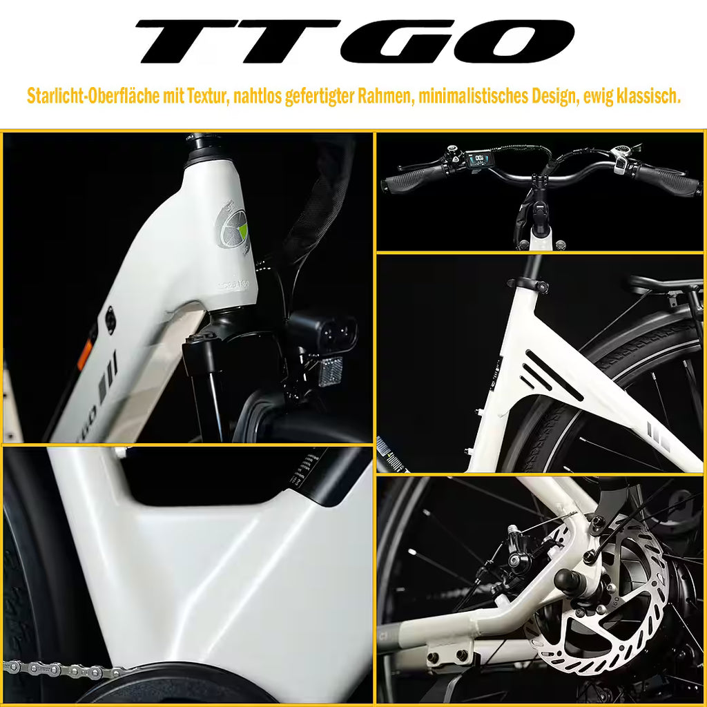 TTGO C3 2.0 E-Bike Cityrad 28 Zoll