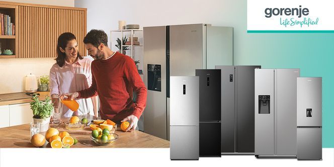 GORENJE RK4182PS4 – Fridge-Freezer